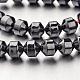 Non-magnetic Synthetic Hematite Bead Strands G-F300-31A-09-1