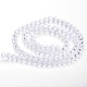 Chapelets de perles en verre transparent X-GLAA-G013-6mm-72-2