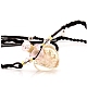 Bunte Malerei-Parfümflaschen-Halsketten mit Seilen PW-WG33753-11-1