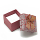 Boîtes à bagues en carton CBOX-Q036-03-4