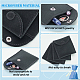 NBEADS 24 Pcs Velvet Jewelry Pouches with Snap Button TP-WH0007-10B-4