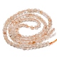 Chapelets de perles de citrine naturelle G-A097-A08-04-3