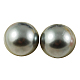 ABS Plastic Imitation Pearl Cabochons SACR-S738-6mm-Z41-1