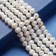 Grade A Natural Cultured Freshwater Pearl Beads Strands X-SPPA005Y-1-2