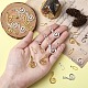 20 комплект из 2-х видов застежек-крючков из сплава FIND-YW0007-35-6