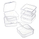 Квадратные пластиковые контейнеры для хранения шарика CON-FS0001-07A-5