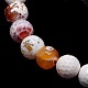 Natural Fire Agate Beads Strands G-L084-12mm-32-2