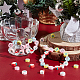 Pandahall Elite Weihnachten handgefertigtes Polymer-Ton-Perlen-Set für die DIY-Schmuckherstellung DIY-PH0004-04-2
