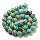 Natural Peruvian Turquoise(Jasper) Beads Strands G-A219-A05-04-2