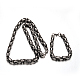 304 Stainless Steel Necklaces and Bracelets Jewelry Sets SJEW-O070-63MA-1