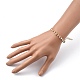 Messing Perlen Armbänder BJEW-JB05433-4
