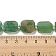 Natürlichen grünen Aventurin Perlen Stränge G-Z043-A02-01-5