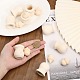 30 шт. 2 бутылки из натурального дерева DIY-CA0005-05-3