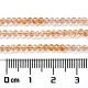 Chapelets de perles de citrine naturelle G-Q002-B04-02-2