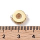 Perles de zircone cubique micro pave en Laiton KK-K361-03A-G-4