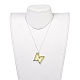 Glass Dangle Earring & Pendant Necklace Jewelry Sets SJEW-JS01076-05-6
