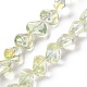 Perles de verre plaquées arc-en-ciel EGLA-Q066-FR02-2