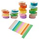 12 цвета diy записки декоративные клейкие ленты DIY-TA0002-40-2