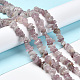 Chapelets de perles en quartz rose naturel G-P497-03A-02-2
