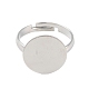 Messing-Pad-Ring Basen&nbsp;KK-EC022-14mm-N-NR-2