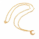 Brass Pendant Necklaces NJEW-JN02941-02-2