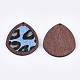 Pendentifs en cuir de vachette écologique FIND-S301-32C-03-2