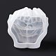 DIY 3D ダブルハンド灰皿シリコン型  貯蔵型  レジン型  UVレジン用  エポキシ樹脂工芸品作り  ホワイト  140x150x69mm  内径：118x119x39mm DIY-C065-01-3