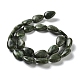 Natural Teardrop Xinyi Jade/Chinese Southern Jade Beads Strands G-L242-16-3