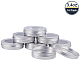 BENECREAT 14 Pcs 100ml Aluminum Tin Jars CON-BC0004-25-100ml-5