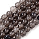 Chapelets de perles d'obsidienne de glace naturelle G-Q462-69-4mm-1