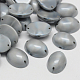 Kleidungsstück Zubehör Acryl Nachahmung Perlen Verbinder ACRT-M016-6x8mm-P35-1