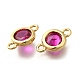 Подвески из латуни с кубическим цирконием KK-Q043-24G-03-2