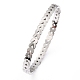 304 Stainless Steel Bangles BJEW-O184-21-2