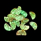 Perles acryliques transparentes lumineuses de style caoutchouté LACR-Q002-04-4