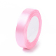 Cinta de conciencia rosa de cáncer de mama que hace materiales cinta de raso de una sola cara RC20mmY004-1