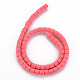 Polymer Clay Bead Strands X-CLAY-T001-C21-2
