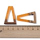 Подвески из смолы и дерева WOOD-F015-10E-3