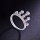 Shegrace 925 anillo de dedo de plata esterlina JR499A-3