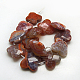 Natural Fire Crackle Agate Beads Strands G-G217-32x30mm-02-2