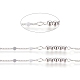 Handgefertigte Perlenketten aus Messing CHC-G006-07P-1