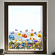 Статические наклейки на окна из пвх DIY-WH0633-003-4