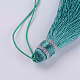 Décorations de gros pendentif avec glands de fil de nylon NWIR-K019-A05-3