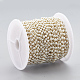 Handmade ABS Plastic Imitation Pearl Beaded Chains CHC-N015-10-3