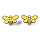 Broche en émail en forme de papillon de nuit JEWB-N007-257-2