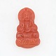 Buddhist Jewelry Handmade Frosted Lampwork Large Avalokitesvara Pendants LAMP-O002-01B-1