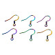 Placage ionique (ip) 304 crochets de boucle d'oreille français en acier inoxydable STAS-S119-016B-1