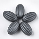 Rubberized Style Acrylic Corrugated Beads X-MACR-T026-13C-1