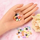 440Pcs 8 Colors Opaque Acrylic Beads MACR-YW0001-85-6