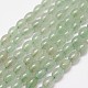 Natural Green Aventurine Beads Strands G-N0175-01B-4x6mm-1