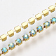 Brass Claw Chain Stretch Bracelets BJEW-T010-03G-04-4